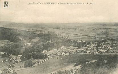 CPA FRANCE 21 "Lamargelle, vue des Roches Saint Claude"