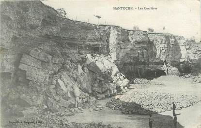 CPA FRANCE 70 " Mantoche, Les carrières".