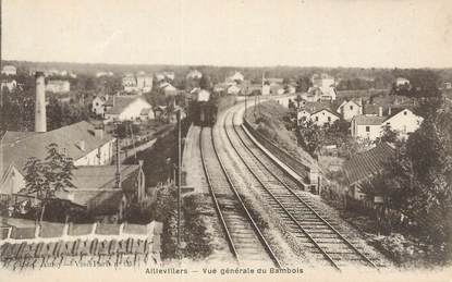 CPA FRANCE 70 " Aillevillers, Vue générale du Bambois".