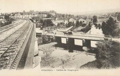 CPA FRANCE 70 " Aillevillers, Vallée de l'Augrogne".