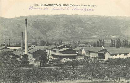 CPA FRANCE 26 "Saint Rambert d'Albon, Usines du Cappa"