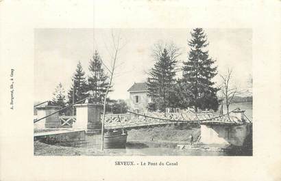 CPA FRANCE 70 " Seveux, Le pont du canal".