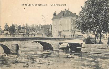 CPA FRANCE 70 " Saint Loup sur Sémouse, Le Grand Pont".