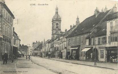 CPA FRANCE 70 "Lure, Grande rue".