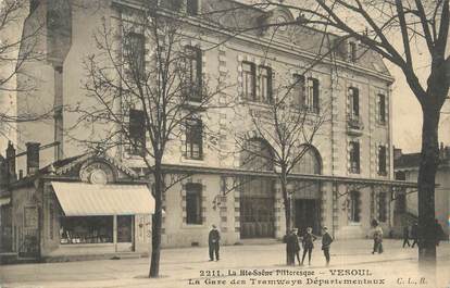 CPA FRANCE 70 "Vesoul, La gare des tramways départementaux".