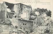 13 Bouch Du Rhone CPA FRANCE 13 "Rognes, tremblement de terre du 11 juin 1909, les maisons qui ont subi l'écroulement du chateau"
