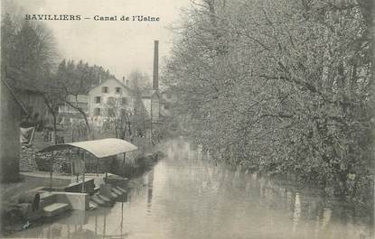 CPA FRANCE 70 " Bavilliers, Canal de l'usine".
