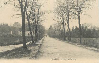 CPA FRANCE 70 " Vellexon, Avenue de la gare".