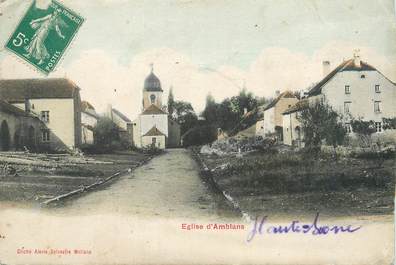 CPA FRANCE 70 " Amblans, L'église".