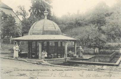 CPA FRANCE 70 " Fontenois les Montbozon, La fontaine couverte".