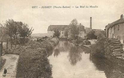 CPA FRANCE 70 "Jussey, Le bief du moulin".