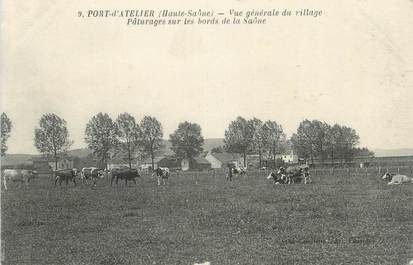 CPA FRANCE 70 "Port d'Atelier, Vue générale du village".