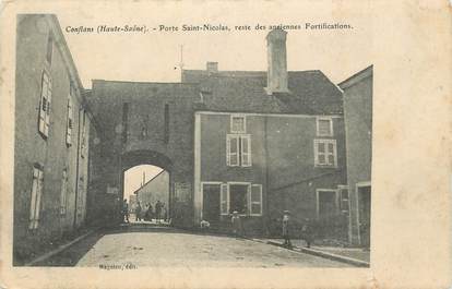 CPA FRANCE 70 "Conflans, Porte St Nicolas, restes des anciennes fortifications".