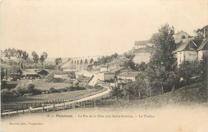 CPA FRANCE 70 "Passavant, Le bas de la côte avec St Antoine, le viaduc".