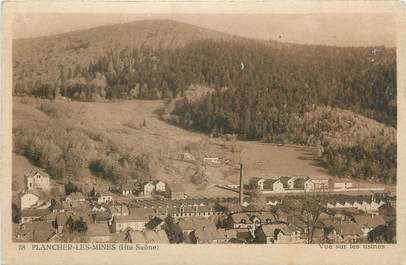 CPA FRANCE 70 "Plancher les Mines, Vue sur les usines".