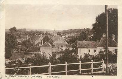 CPA FRANCE 70 "Brottes les Ray, Vue générale".