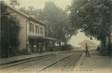 CPA FRANCE 70 " Vallerois le Bois, La gare".