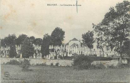 CPA FRANCE 90 " Belfort, Le cimetière de Brasse".