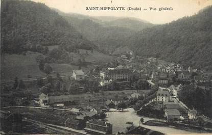 CPA FRANCE 25 " St Hippolyte, Vue générale".
