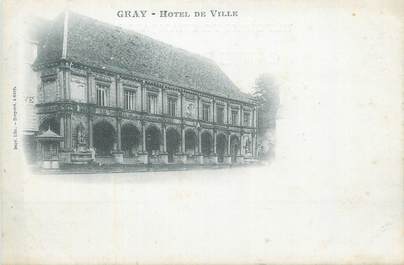 CPA FRANCE 70 " Gray, Hôtel de Ville".