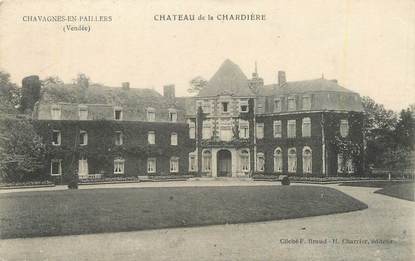 CPA FRANCE 85 " Chavagnnes en Paillers, Château de la Chardière".