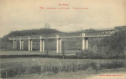 CPA FRANCE 32 " Le Laas, Le viaduc".