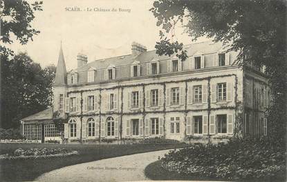 CPA FRANCE 29 " Scaër, Le château du Bourg".