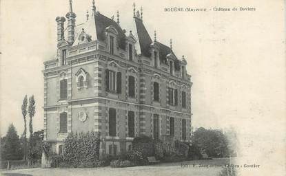 CPA FRANCE 53 " Bouère, Château de Daviers".