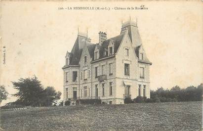 CPA FRANCE 49 " Membrolle, Château de la Roussière".