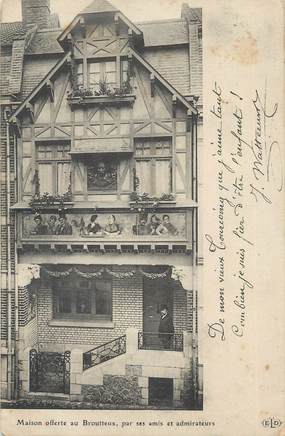 CPA FRANCE 59 "Tourcoing, Maison offerte au Broutteux par ses amis et admirateurs".