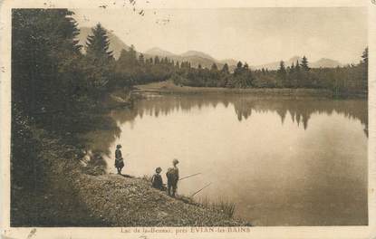 CPA FRANCE 74 " Près de Evian les Bains, Le Lac de la Beunaz".