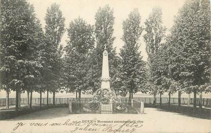 CPA FRANCE 80 " Dury, Le monument aux morts". / GUERRE DE 1870