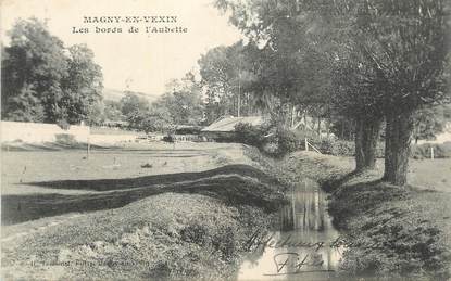 CPA FRANCE 95 "Magny en Vexin, Les bords de l'Aubette".