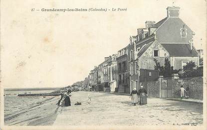 CPA FRANCE 14 "Grandcamp les Bains, Le Perré".