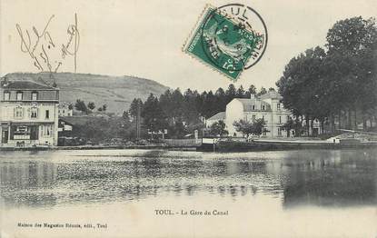 CPA FRANCE 54 " Toul, La gare du canal".