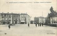 53 Mayenne CPA FRANCE 53 " St Rémy sur Durolle, La place route de Palladuc".