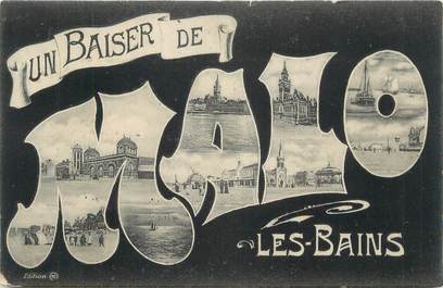 CPA FRANCE 59 " Malo les Bains, Vues".