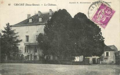 CPA FRANCE 79 " Chiché, Le château".