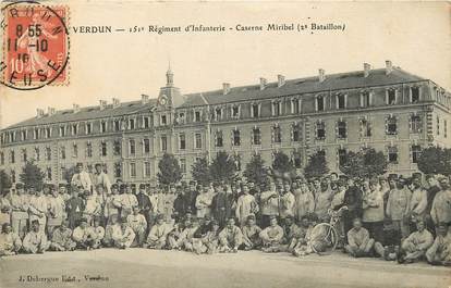 CPA FRANCE 55 "Verdun, Caserne Miribel"