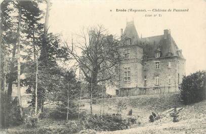 CPA FRANCE 53 "Ernée, Château de Pannard".