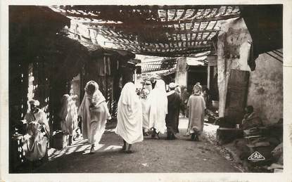 CPSM MAROC "Fès, Les Souks du Talâa"