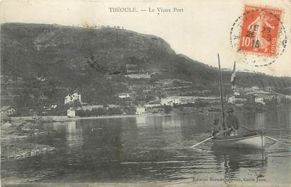 CPA FRANCE 06 " Théoule, Le vieux port".