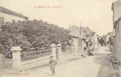 CPA FRANCE 06 " Biot, Les écoles".