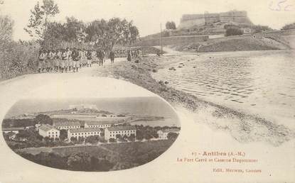 CPA FRANCE 06 " Antibes, Vues".