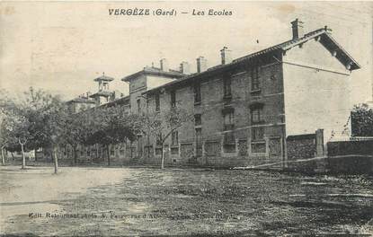 CPA FRANCE 30 "Vergèze, Les écoles".