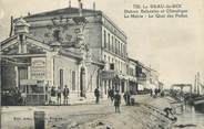 30 Gard CPA FRANCE 30 "Le Grau du Roi, La Mairie et le quai des Poilus".