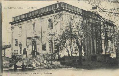 CPA FRANCE 30 "Sauve, La Mairie".