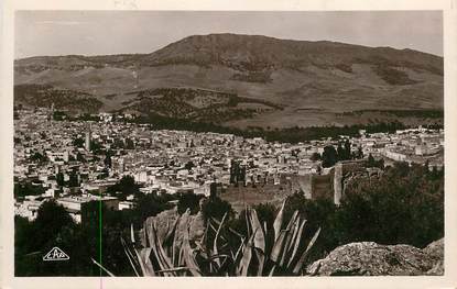 CPA MAROC "Fès, vue générale et le Zalagh"