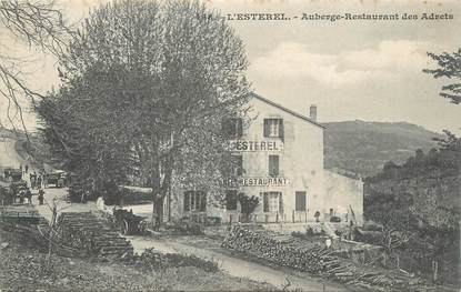 CPA FRANCE 83 " L'Estérel, Auberge Restaurant des Adrets".