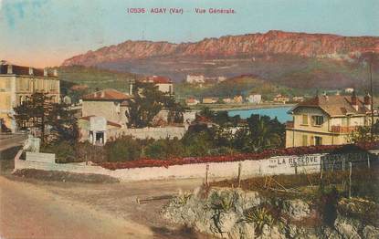 CPA FRANCE 83 " Agay, Vue générale".